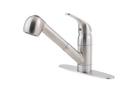 Pfister G13310SS Pfirst Series 1-Handle Pull-Out Kitchen Faucet