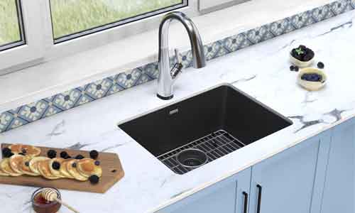 2. Elkay Quartz Classic ELGU2522GR0 Single Bowl Undermount Kitchen Sink