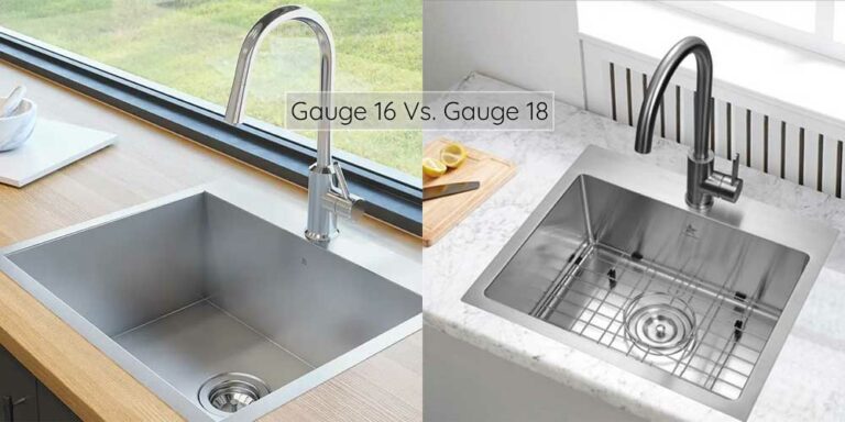 16 Gauge Vs 18 Gauge Kitchen Sinks