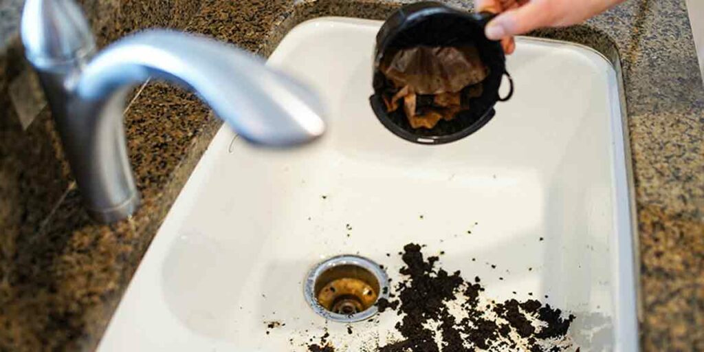 Can You Put Coffee Grounds Down the Sink? The Curious Home