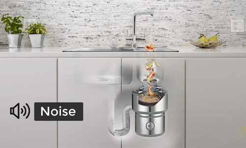 Noise level of best garbage disposals review