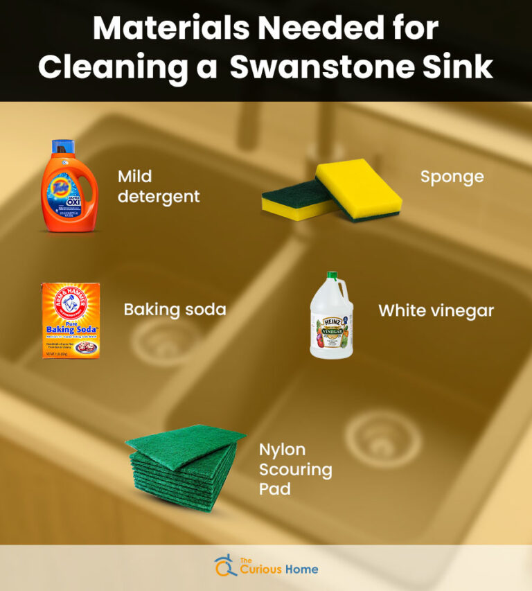 How To Clean A Swanstone Sink Tips For A Sparkling Stain Free Surface   Materials Needed For Cleaning A Swanstone Sink 768x853 