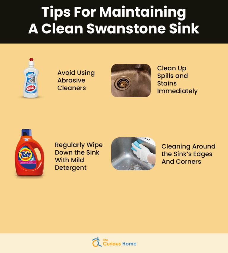 How To Clean A Swanstone Sink Tips For A Sparkling Stain Free Surface   Tips For Maintaining A Clean Swanstone Sink 768x853 