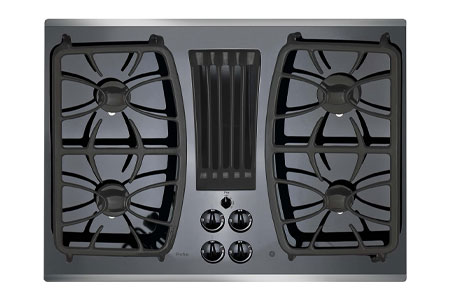 GE Profile PGP9830SJSS 30″ Built-in Gas Downdraft Cooktop