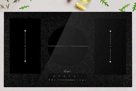 Empava 36” Electric Induction Cooktop with 5 Booster Burners