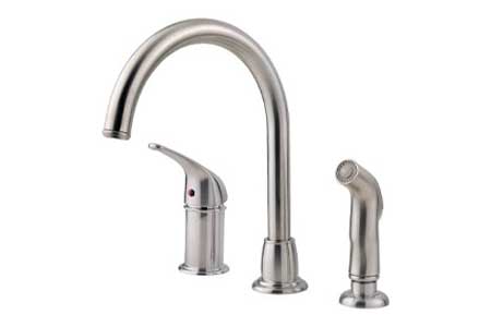 Pfister LF-WK1-680S Cagney 1-Handle Kitchen Faucet